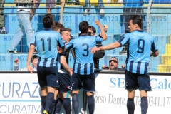 Calcio-Lecco-Piacenza-2016-Cardinio-Esultanza-Distinti