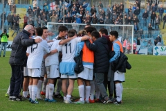 Abbraccio a fine gara