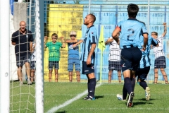 Vignali esulta dopo il gol