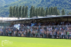 Olginatese Calcio Lecco Playout Tifosi esultanza