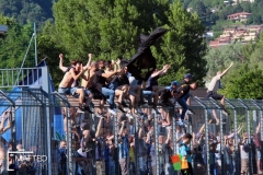 Olginatese Calcio Lecco Playout tifosi recinzione