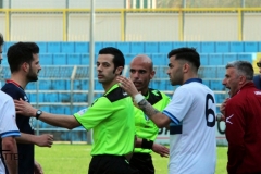 Calcio Lecco Ciserano 2017 Cannataro Proteste Carpinato 2