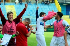 Calcio Lecco Pergolettese 2017 Esultanza fine gara