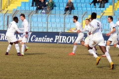 Calcio Lecco Pro Patria Gol Lecco Esultanza Malvestiti