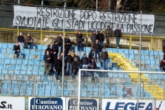 Calcio Lecco Pro Patria Striscione 2