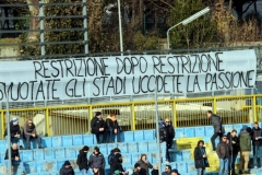 Calcio Lecco Pro Patria Striscione