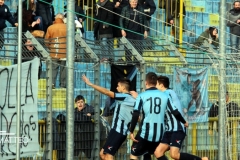 Calcio Lecco Scanzorosciate 2017 Dejori esultanza