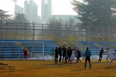 Calcio Lecco Bolzano 2017 Punizione Cannataro