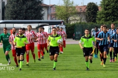 Calcio Lecco Caravaggio 2017 Giorgio Piacenza di Bari Vincenzo D'Acunzi di Asti Giacomo Ruga di Biella