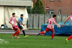 Calcio Lecco Caravaggio 2017 Malvestiti Cross