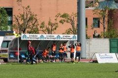 Darfo Boario Calcio Lecco 2017 Panchina mani in tesat