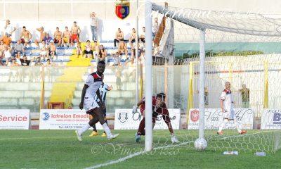 Adama Diakitè decide Casertana-Lecco dell'agosto 2015