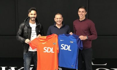 Ambrosini e Jadid posano con le maglie del Rezzato