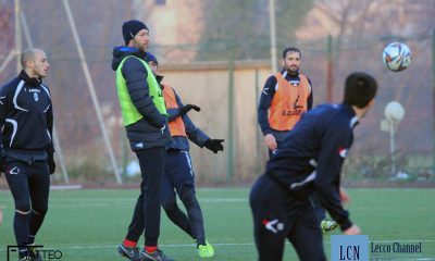 Delpiano osserva l'allenamento