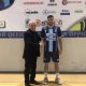 Roald Halimi con la maglia del Lecco Calcio a 5