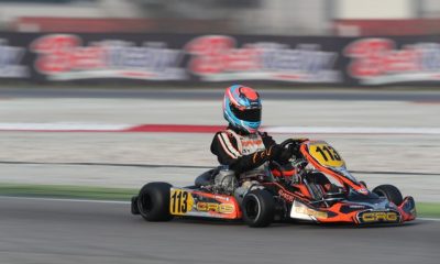 Alessandro Giardelli in gara ad Adria