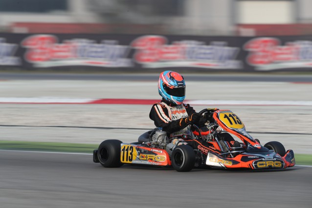 Alessandro Giardelli in gara ad Adria