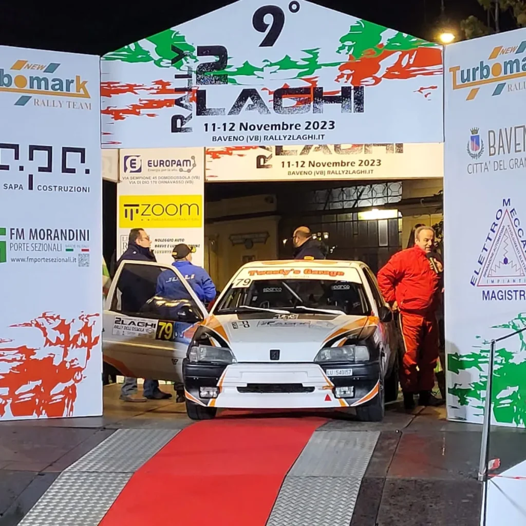 Roberto Brambilla sul podio