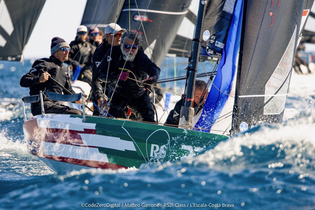 L'RS21 "freccia tricolore" di Davide Casetti (foto Codezero digita/Garrone)