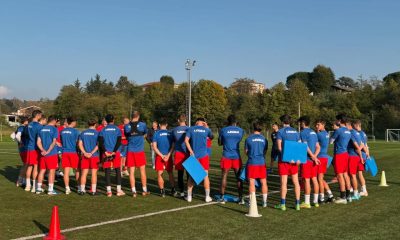 Seduta d'allenamento della Casatese prima della gara con il SondrIo CASATESE/FACEBOOK