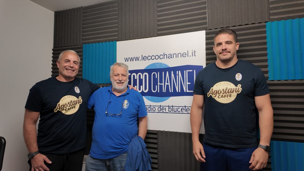 Seba Damiani, il presidente Carlo Redaelli e Filippo Valentini