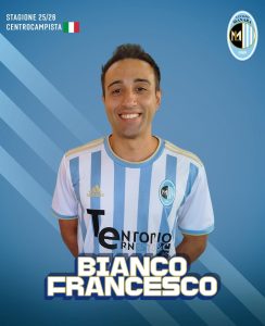 Bianco, colpo a centrocampo per la Manara/ MANARA