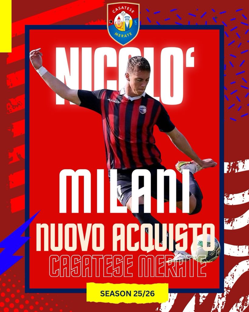 l'arrivo di Milani/CASATESE MERATE 
