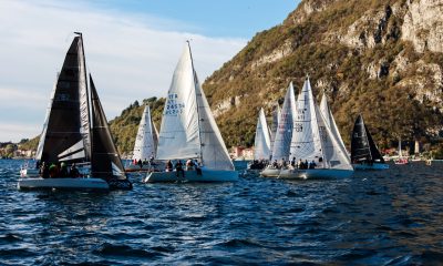 Le barche in regata
