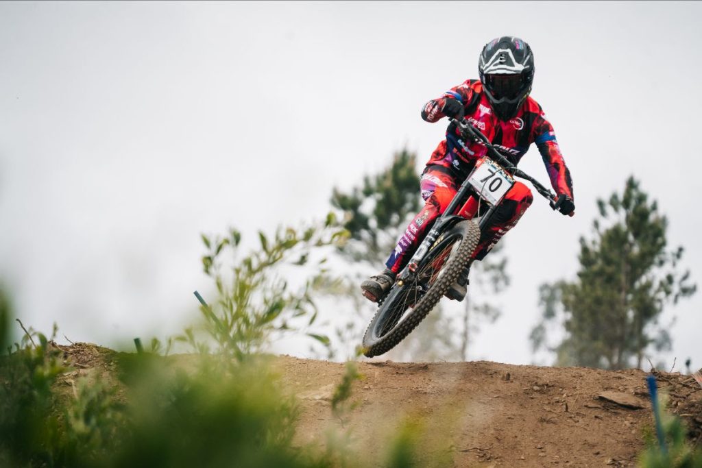 Matteo Bosco in azione